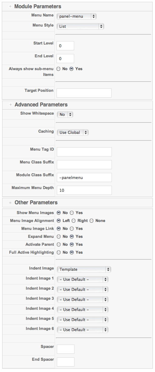 panelmenu