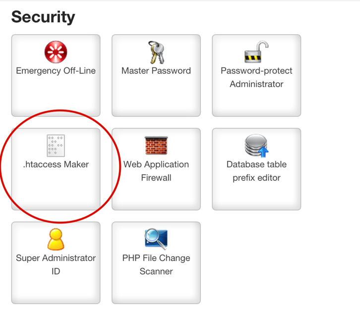 htaccess maker