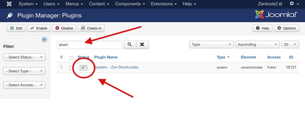 How to install a Joomla plugin step 5
